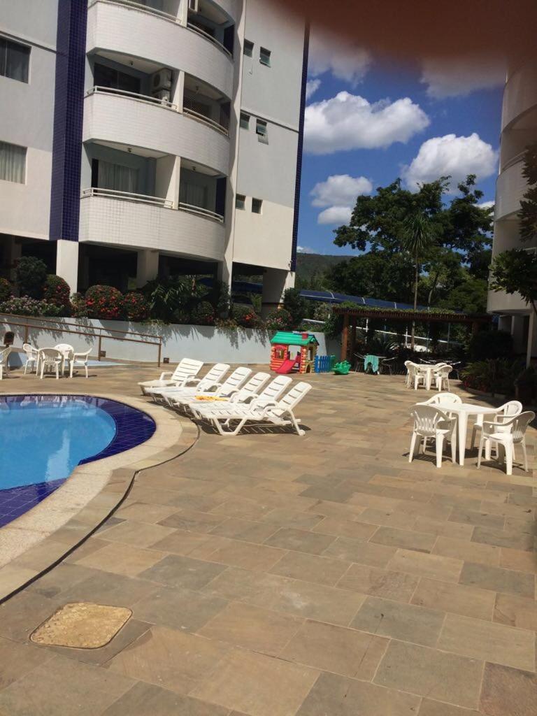 Aguas Da Serra- Rio Quente-Go Apto 2 Qtos Particular- Экстерьер фото